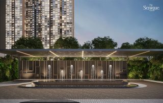 The Senique Hanoi hứa hẹn mang đến phong cách sống mới đầy sôi động trong một không gian hài hòa với cảnh quan xanh và hồ nước uốn lượn.