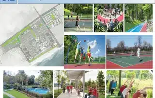 Không gian công viên cây xanh trong dự án Sun Group Vũng Tàu mang đến môi trường sống hiện đại và gần gũi thiên nhiên.