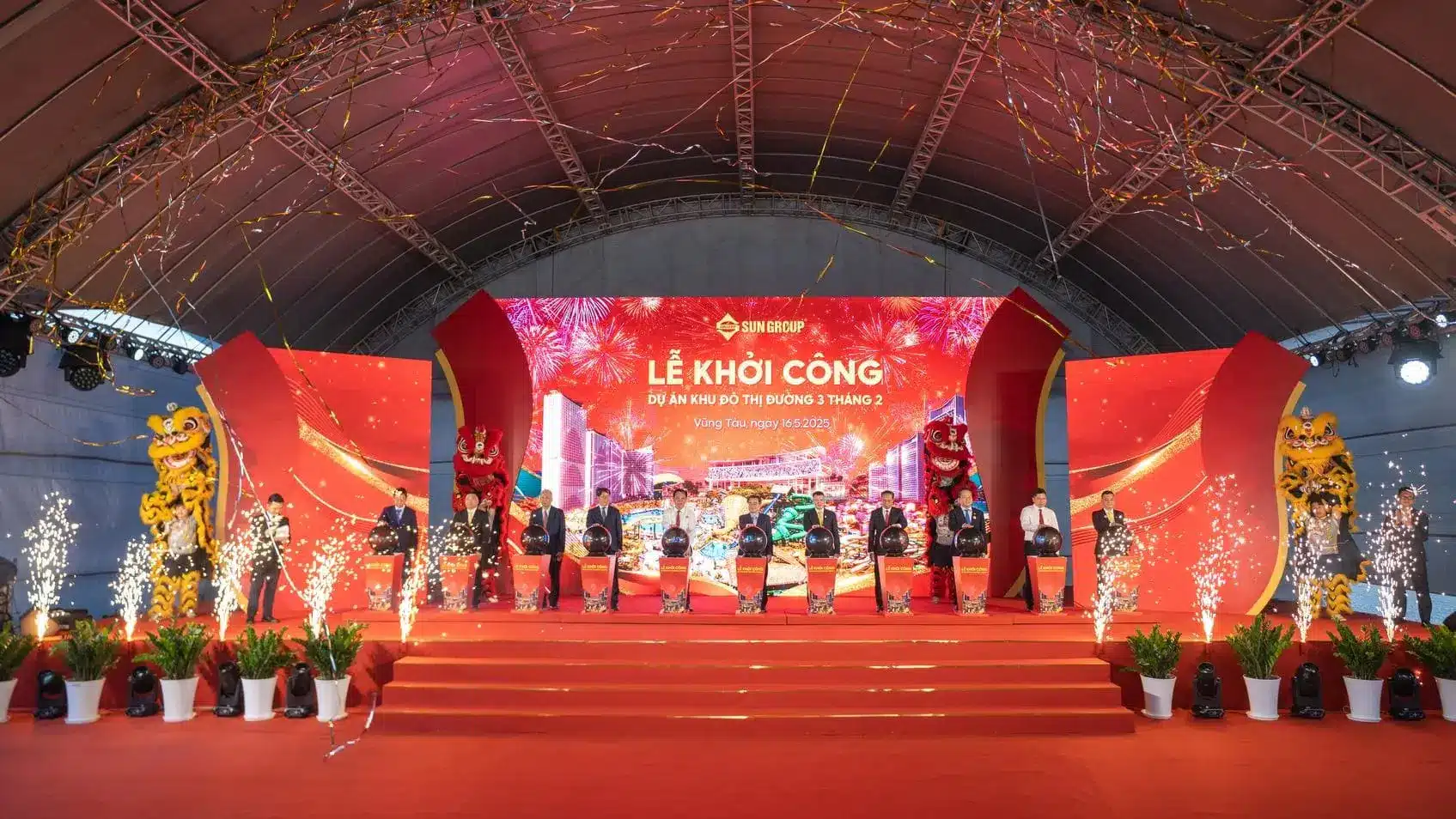 Lễ khởi công Dự án Blanca City tại Vũng Tàu ngày 16/5, mở ra một kỳ vọng mới cho thành phố biển.