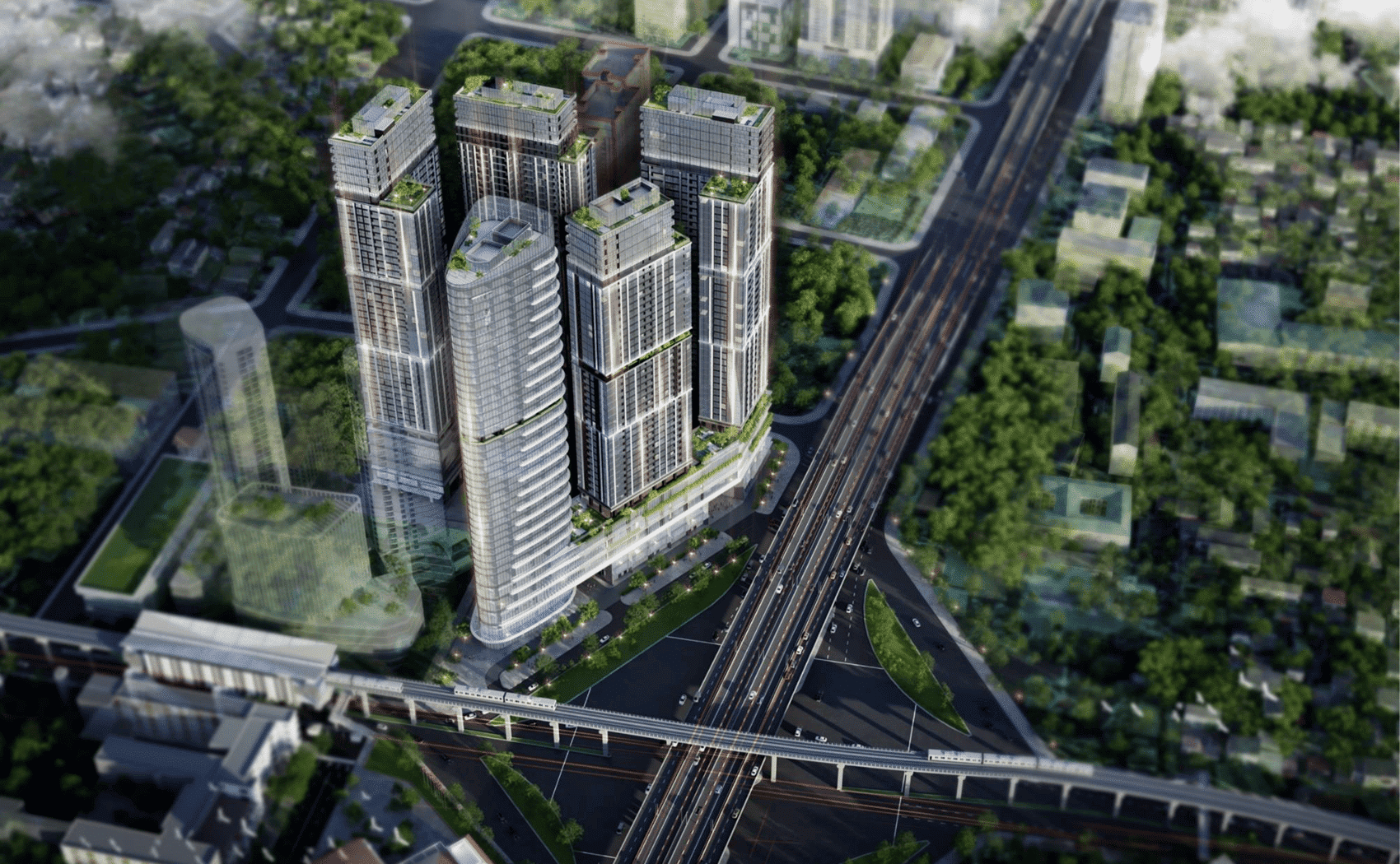Sun Feliza Suites – Vị trí kim cương tại ngã tư Phạm Hùng – Xuân Thủy, kết nối toàn diện giữa lòng đô thị sôi động.