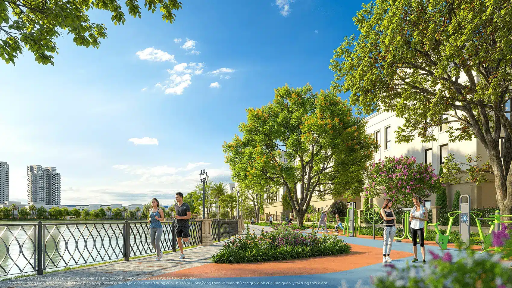 Vinhomes Green City – thiên đường sống xanh với công viên, tiện ích hiện đại và môi trường trong lành.